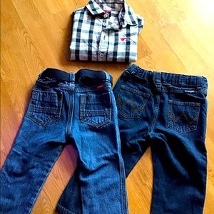Toddler boy sz 2T/3T Wrangler bundle